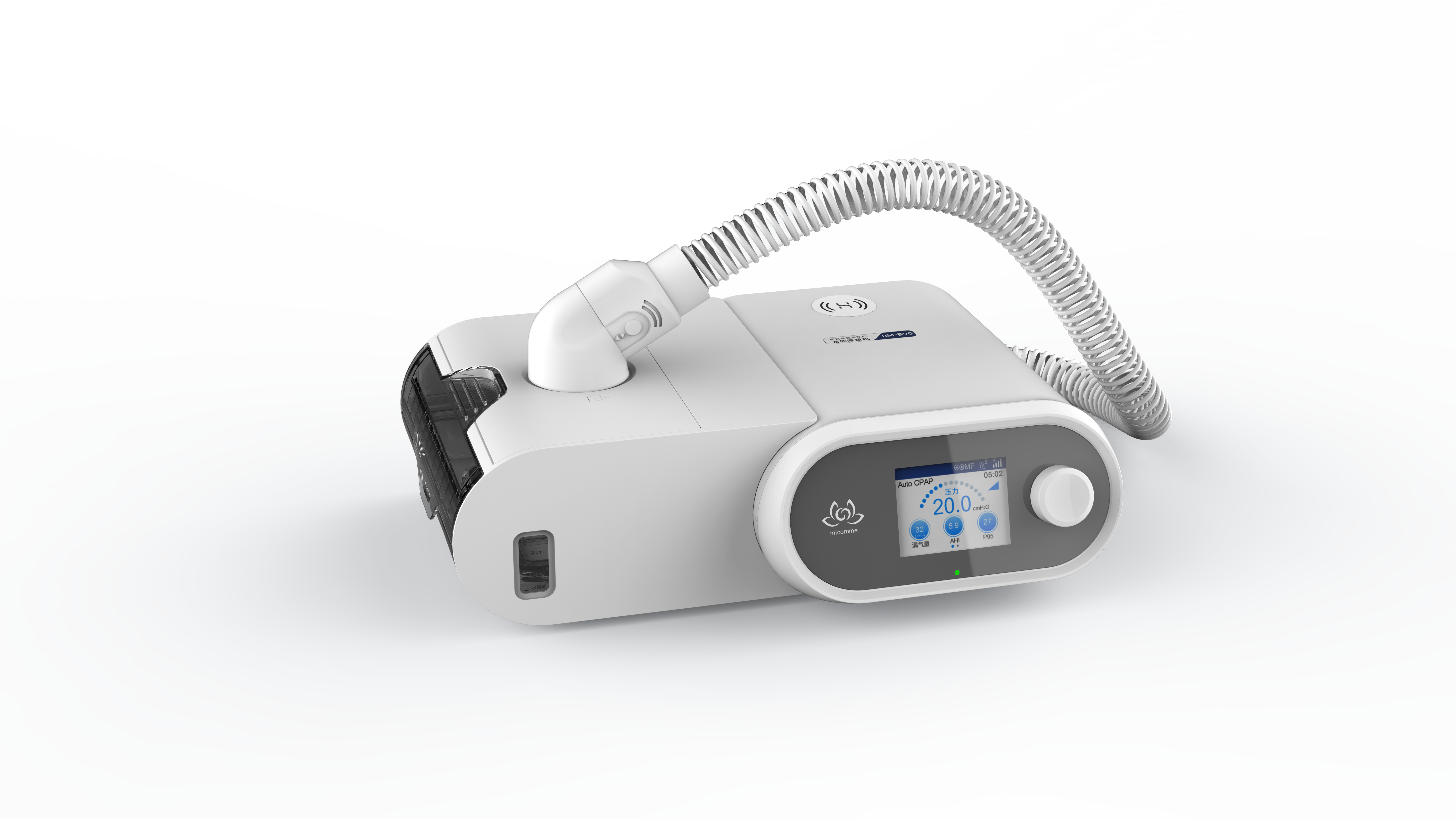 適用于肺部疾病或運動神經(jīng)元患者，例如慢阻肺、肺 氣腫、呼吸衰竭等